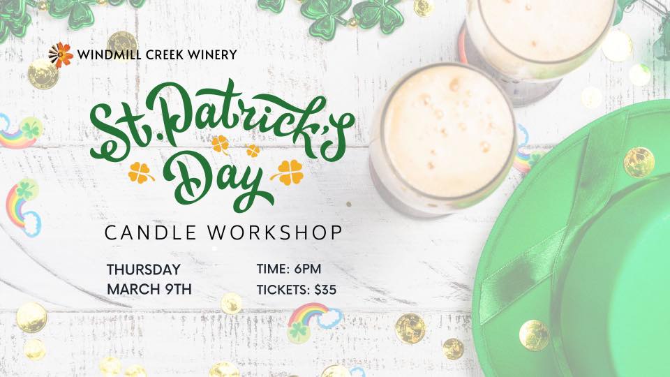 St. Patrick's Day Candle Workshop