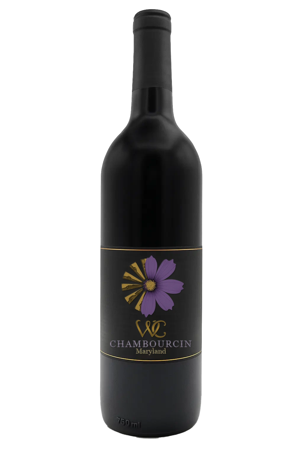 chambourcin maryland wine bottle